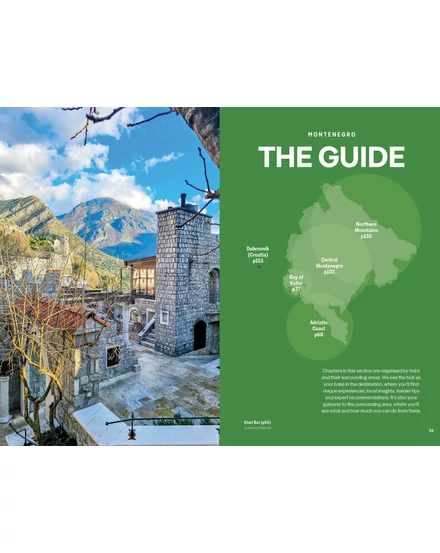Montenegro útikönyv Lonely Planet (angol)