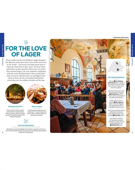 München, Bajorország (Bavaria), Fekete-erdő útikönyv Lonely Planet (angol)