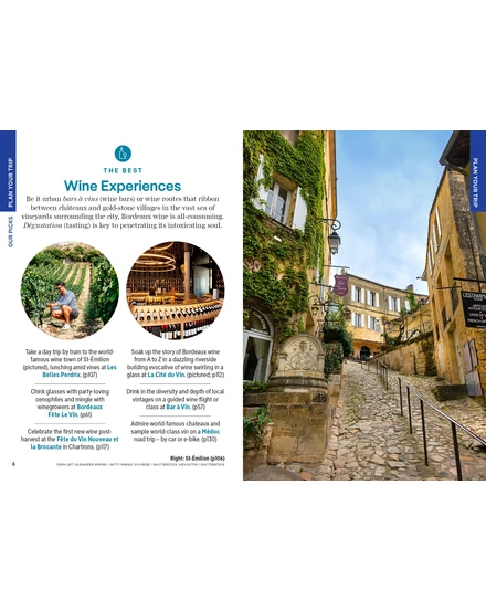 Bordeaux Pocket útikönyv Lonely Planet (angol)