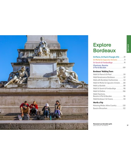 Bordeaux Pocket útikönyv Lonely Planet (angol)