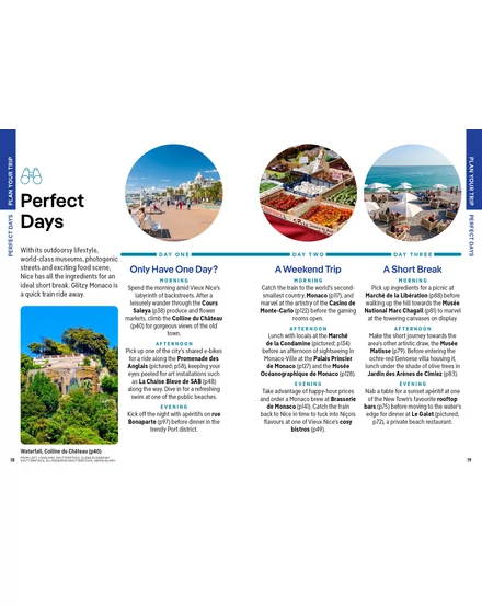 Nizza és Monaco Pocket útikönyv Lonely Planet (angol)