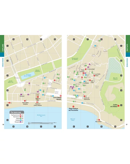 Nizza és Monaco Pocket útikönyv Lonely Planet (angol)