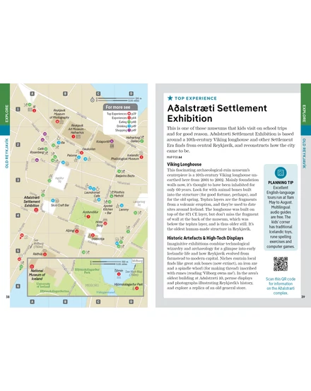 Reykjavik és Délnyugat-Izland Pocket útikönyv Lonely Planet (angol)