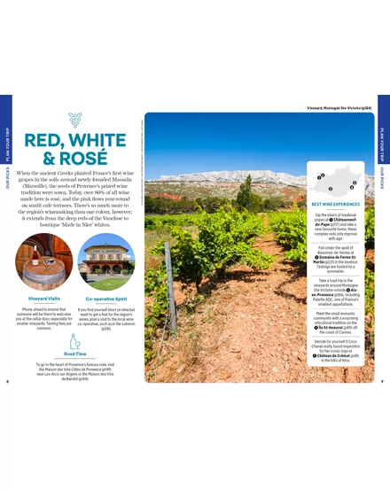 Provence & Cote d'Azur útikönyv Lonely Planet (angol)