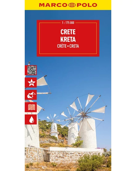Cartographia-Kréta térkép- Marco Polo-9783575021939