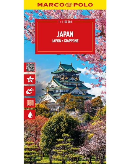 Cartographia Japán térkép - Marco Polo 9783575023445