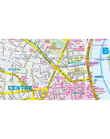 Bordeaux Comfort zsebtérkép - Expressmap (2025)