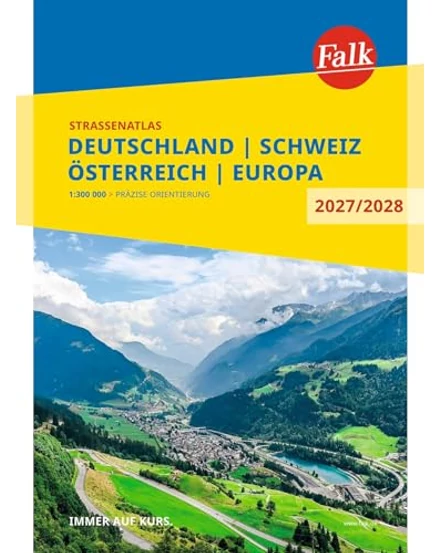 Cartographia Németország, Svájc, Ausztria atlasz Falk - 9783827902061