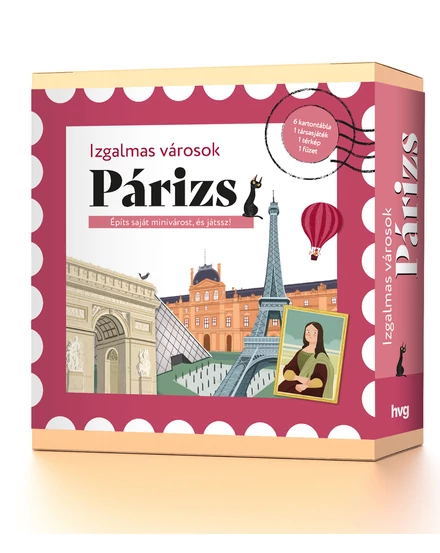 Cartographia Izgalmas városok - Párizs - 9789635657483