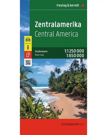 Cartographia Közép-Amerika-Freytag-9783707922998