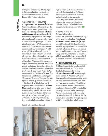 Cartographia Róma felfedező útikönyv térképpel 9789635051762