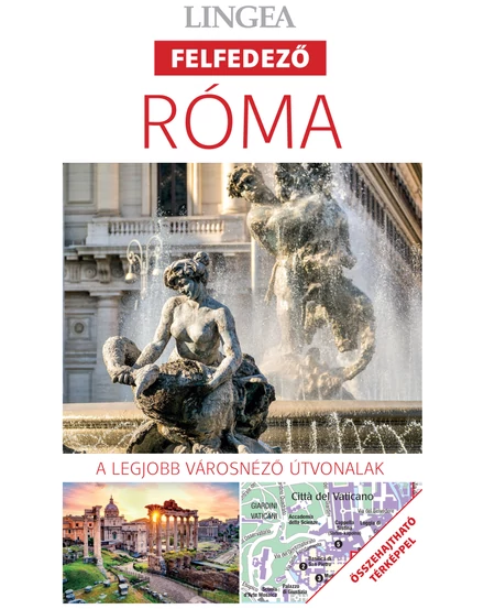 Cartographia Róma felfedező útikönyv térképpel 9789635051762