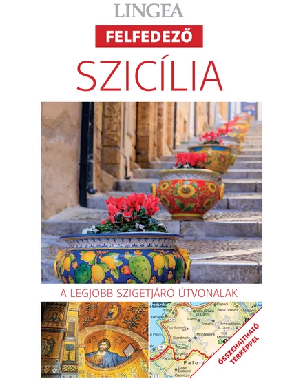 Cartographia Szicília felfedező útikönyv térképpel 9789635051779
