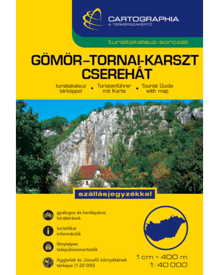 Cartographia Gömör-Tornai-karszt, Cserehát turistakalauz 9789633531440