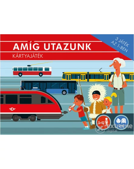 Cartographia Amíg utazunk - Kártyajáték /3 játék az 1-ben 5999886105761