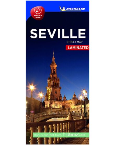 Cartographia Sevilla city térkép laminált Michelin 9782067232938