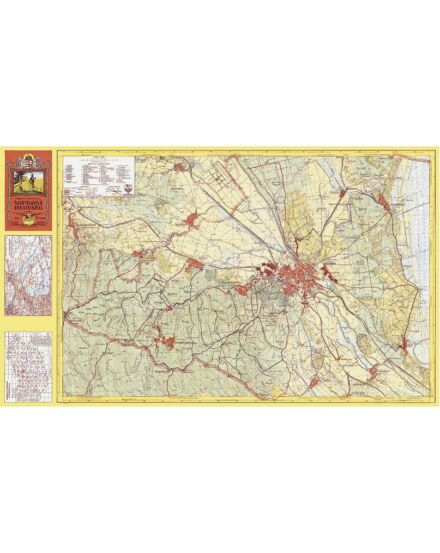 Cartographia Soproni-hegység térkép ív (1931) - HM 9789632567617
