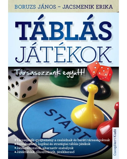 Cartographia Táblás játékok - Társasozzunk együtt! könyv 9786155476297