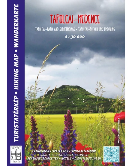 Cartographia - Tapolcai-medence turistatérkép  - Schwarcz - 9786158103176