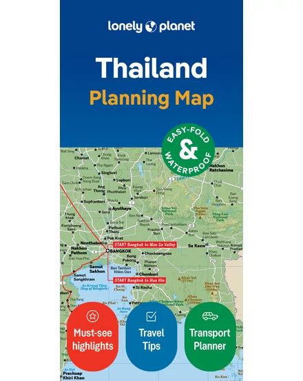 Cartographia Thaiföld útvonaltervező térkép 9781787017818