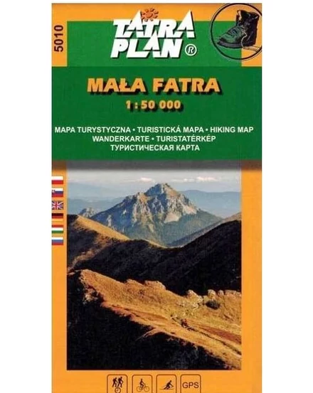 Cartographia TP5010 Kis-Fátra turistatérkép 9788089134427