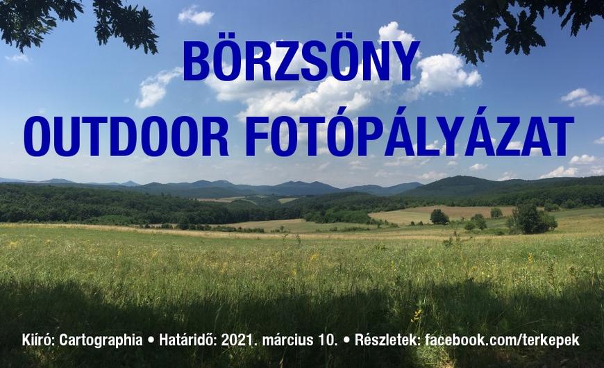 Börzsöny outdoor fotópályázat!
